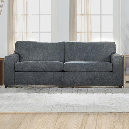 Kylo Ash Gray Polyester Fabric Sofa Couch