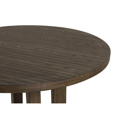 Cityscape Round Dining Table-Walnut