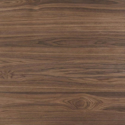 Wood Veneer Counter Height Pub Bar Dining Table, Walnut