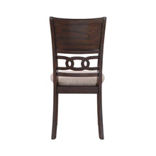 Solid Wood Dining Chairs Set of 2 Cherry Brown