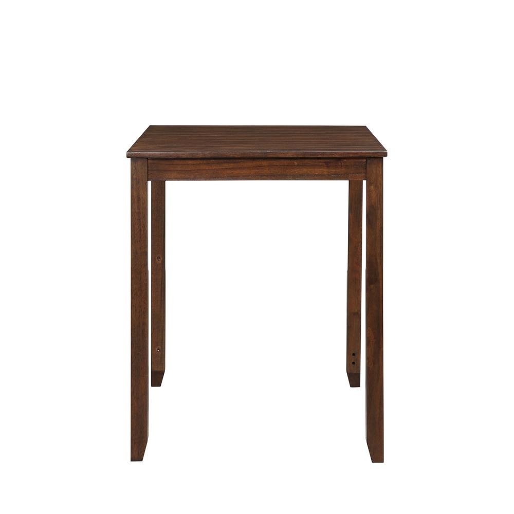Solid Wood Small Dining Table for 2 – Compact Table and Chairs Set