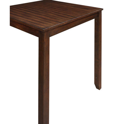 Solid Wood Small Dining Table for 2 – Compact Table and Chairs Set