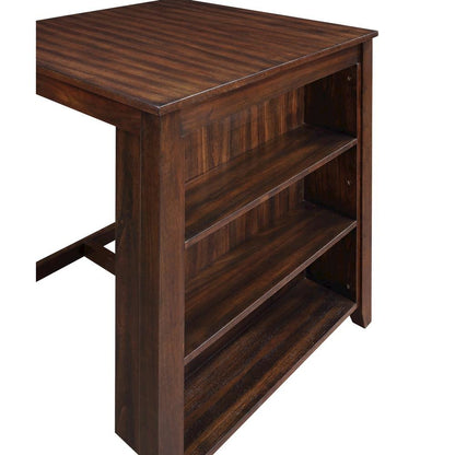 Solid Wood Small Dining Table for 2 – Compact Table and Chairs Set