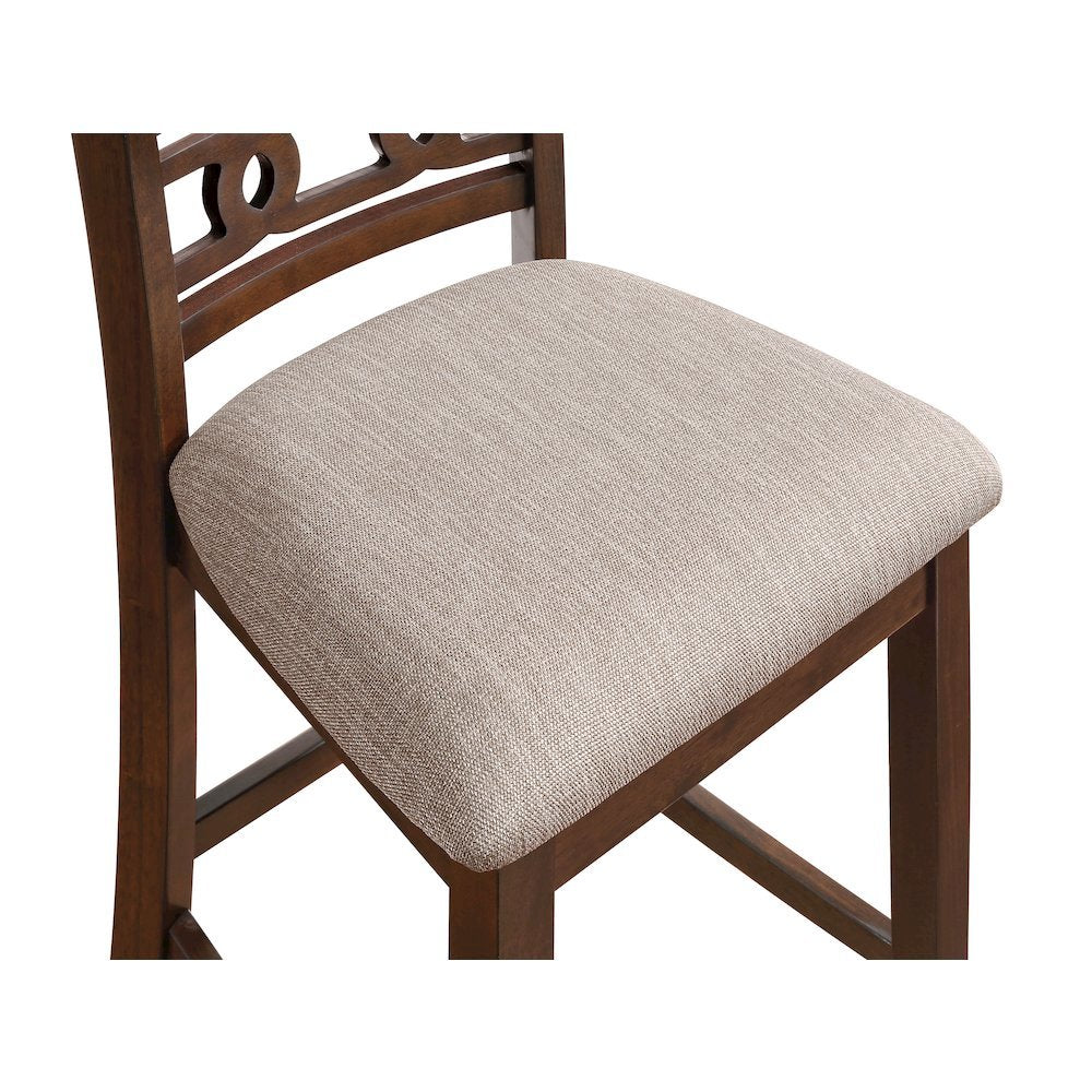 Solid Wood Small Dining Table for 2 – Compact Table and Chairs Set