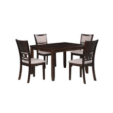 Wood Square Dining Table Set for 4 – Small Kitchen Table Set in Brown
