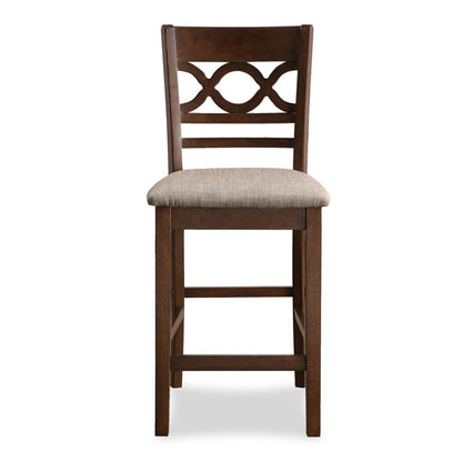 Brown Solid Wood Dining Table Set for 4 – Round Kitchen Table Design