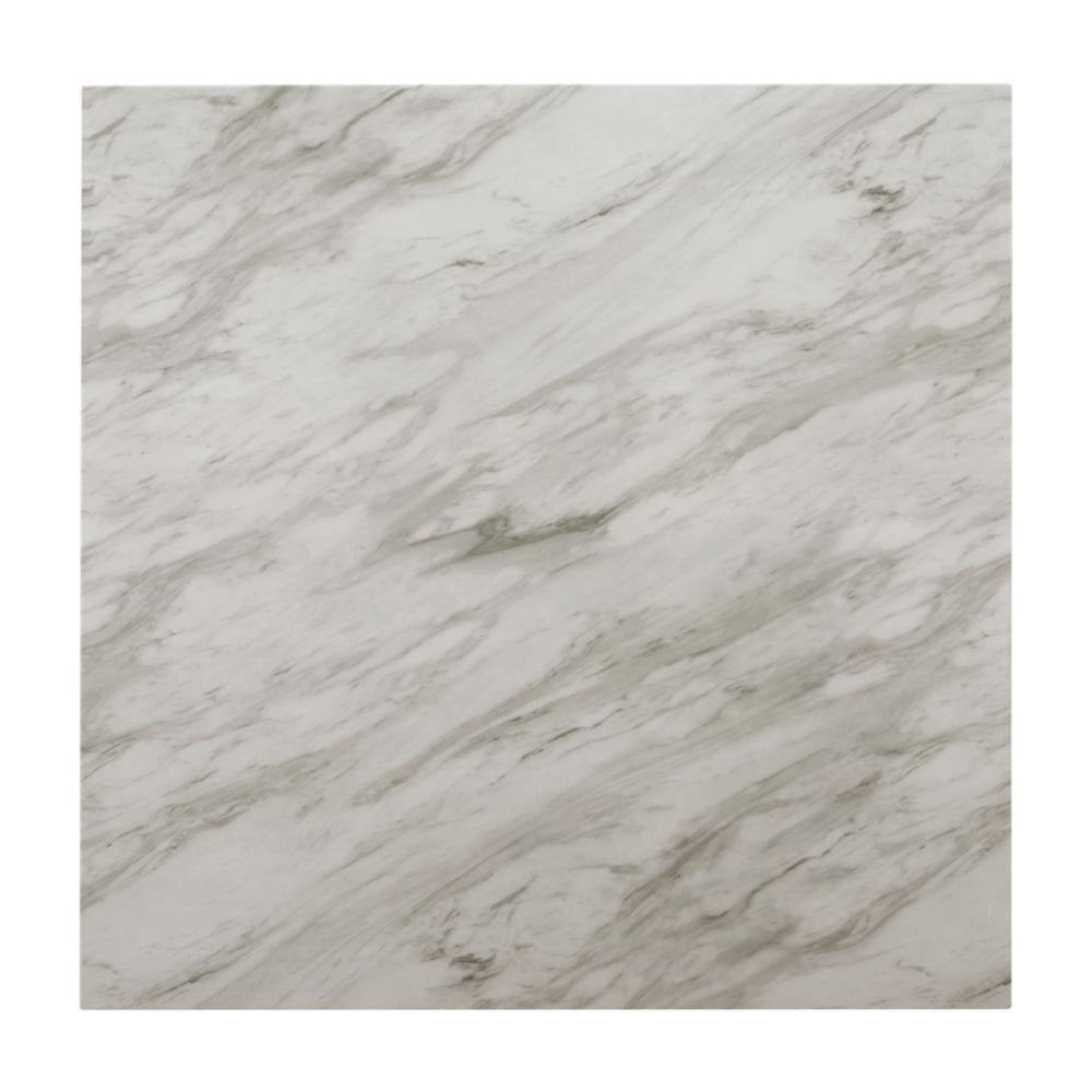 5-Piece Faux Marble Counter, Set of 4 Chairs