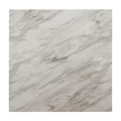 5-Piece Faux Marble Counter Set 4 Person Gray