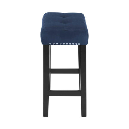 Blue Bar Table Set – Console Table with Stools for Kitchen or Lounge
