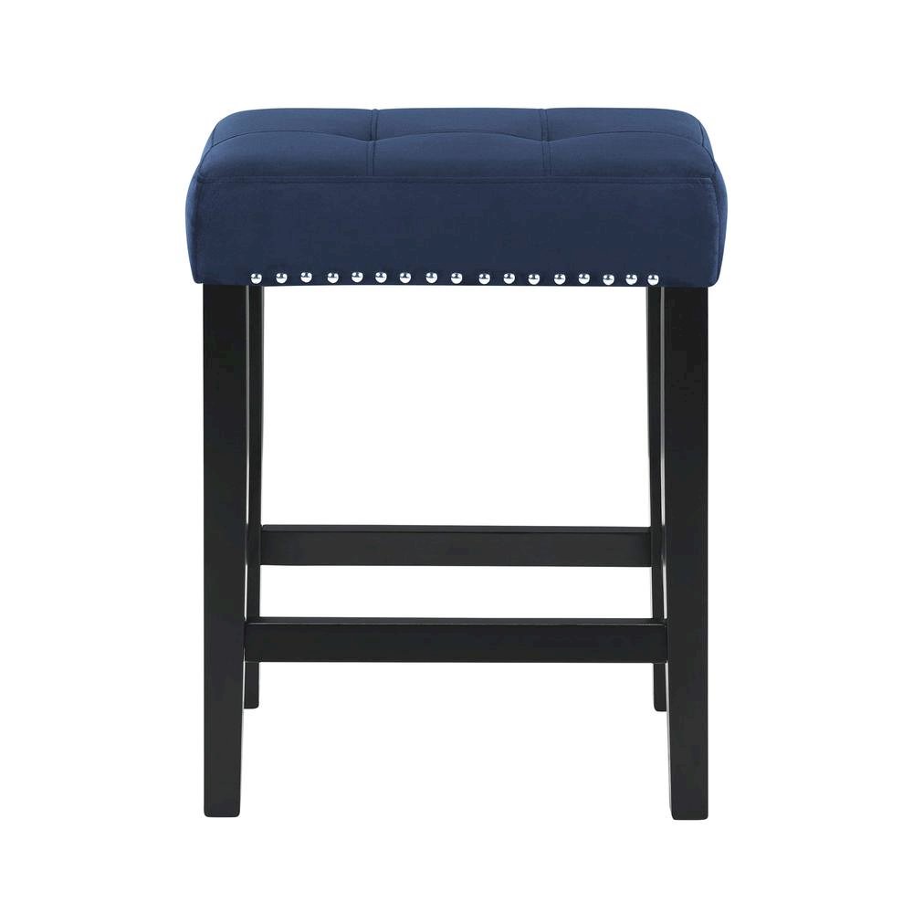 Blue Bar Table Set – Console Table with Stools for Kitchen or Lounge