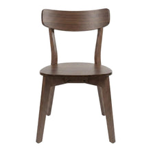 Modern Rubberwood and MDF Dining Chair with Lacquer Finish for Dining Room