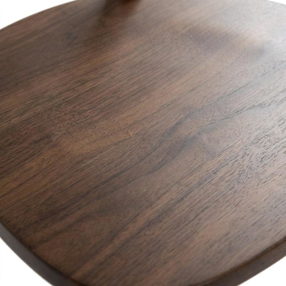 Modern Rubberwood and MDF Dining Chair with Lacquer Finish for Dining Room
