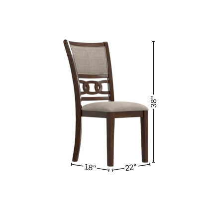 Wood Round Dining Table for 2 – Small Table and Chairs Set for Kitchen