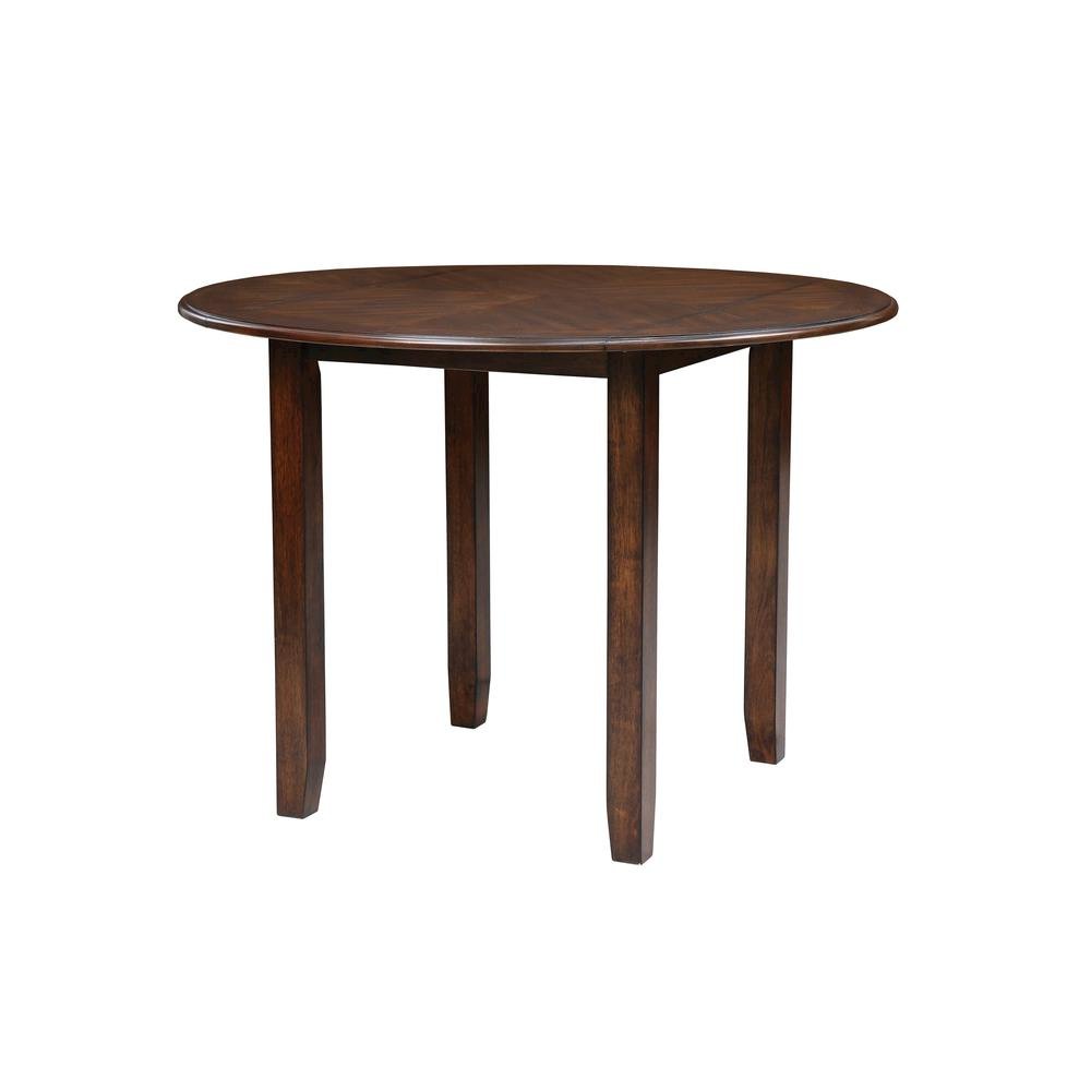 Wood Round Dining Table for 2 – Small Table and Chairs Set for Kitchen