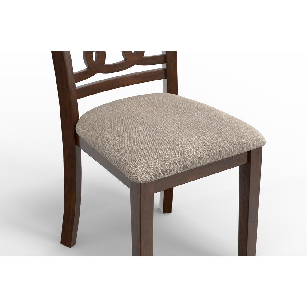 Wood Round Dining Table for 2 – Small Table and Chairs Set for Kitchen