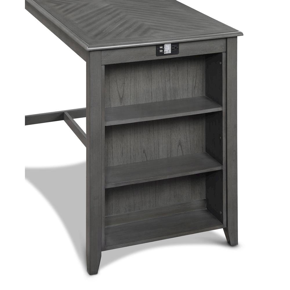 Gray Counter Height Dining Table Set for 4 – Table and Chairs Design