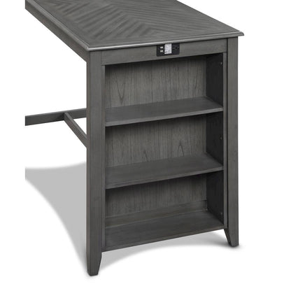 Gray Counter Height Dining Table Set for 4 – Table and Chairs Design