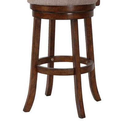 Swivel Bar Stools with Backs – Extra Tall Counter Height Stools, Set of 2