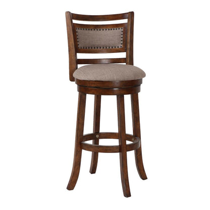 Swivel Bar Stools with Backs – Extra Tall Counter Height Stools, Set of 2