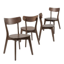 Solid Wood Dining Chair for Kitchen and Dining Room, 265 lb Capacity, Set of 4