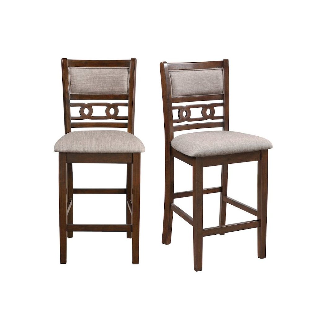Brown Cherry 3 Piece Drop Leaf Table and 2 Chairs, Small Round Dining Table Set