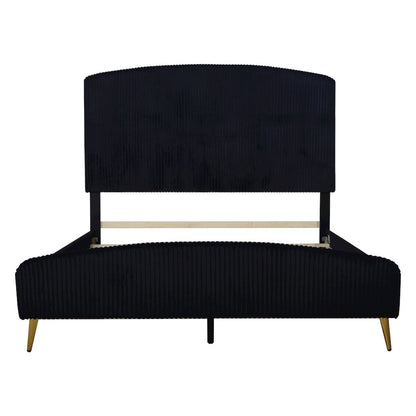 Kailani Wood Queen Bed, Black
