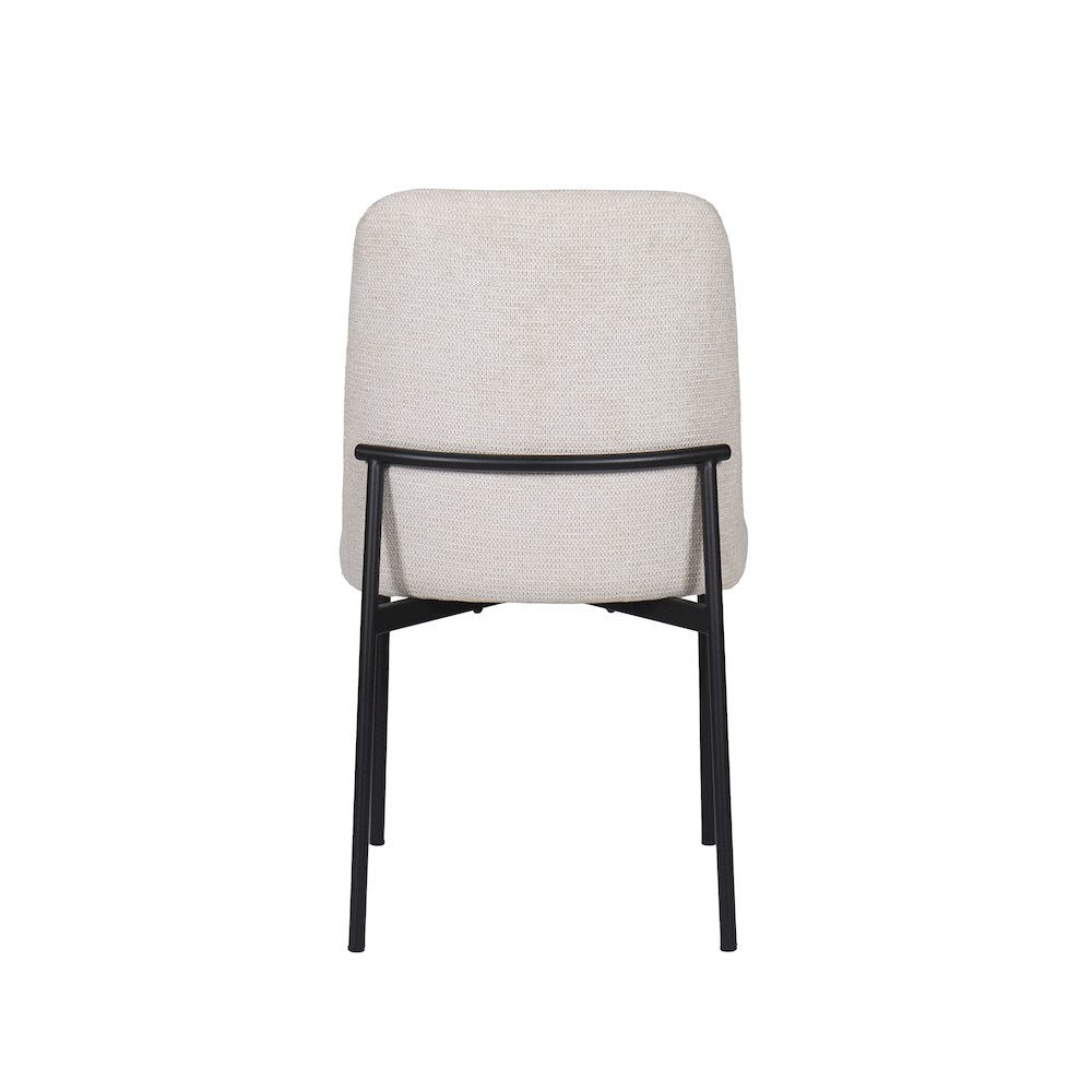 New Classic Furniture Erik Fabric Upholstered Dining Chair in Beige (Set of 4)