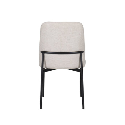 New Classic Furniture Erik Fabric Upholstered Dining Chair in Beige (Set of 4)