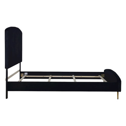 Kailani Wood Queen Bed, Black
