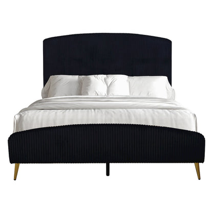 Kailani Wood Queen Bed, Black