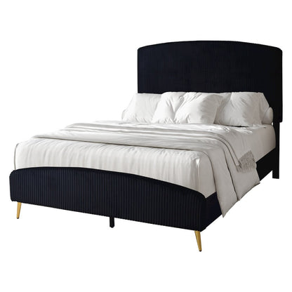 Kailani Wood Queen Bed, Black