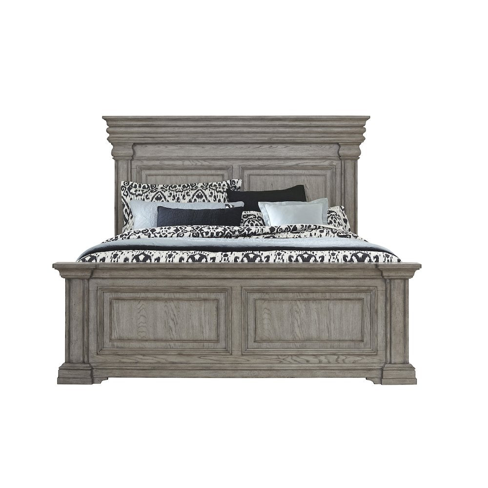 Madison Ridge Queen Panel Bed in Heritage Taupe