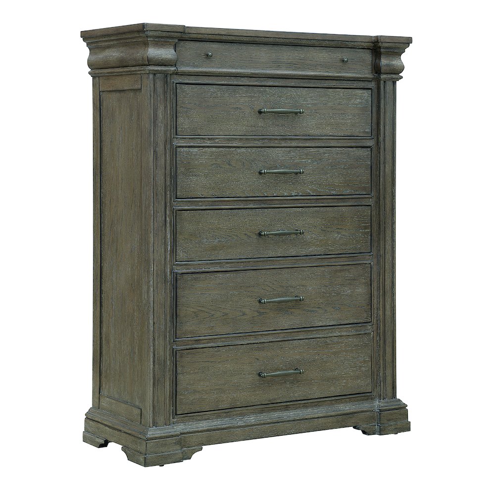 Madison Ridge Brown 6 Drawer Chest