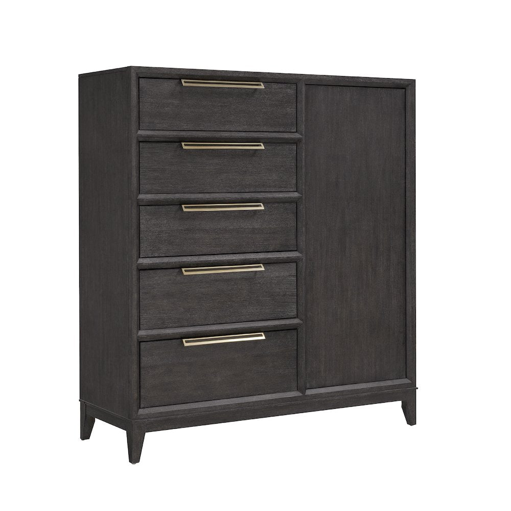 Quincy 5-Drawer Door Chest