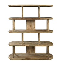 4-Shelf Open Display Bookcase