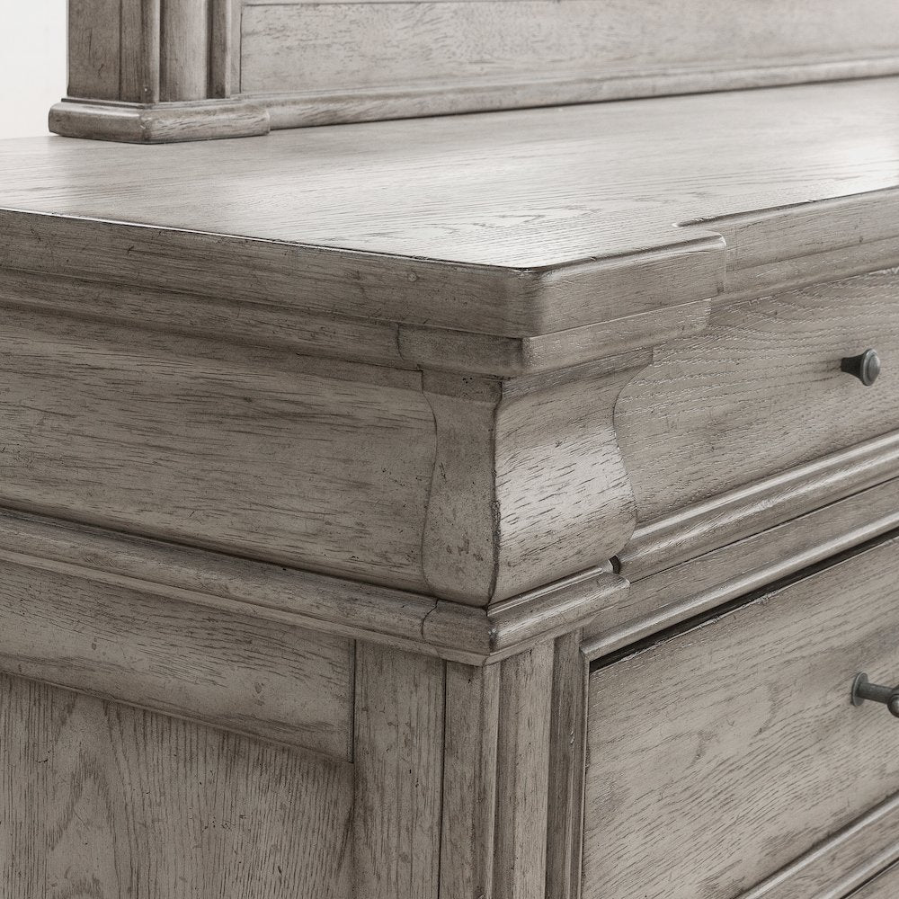 Madison Ridge 10 Drawer Dresser in Heritage Taupe