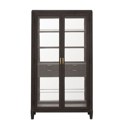West End Loft Curio with Drawers