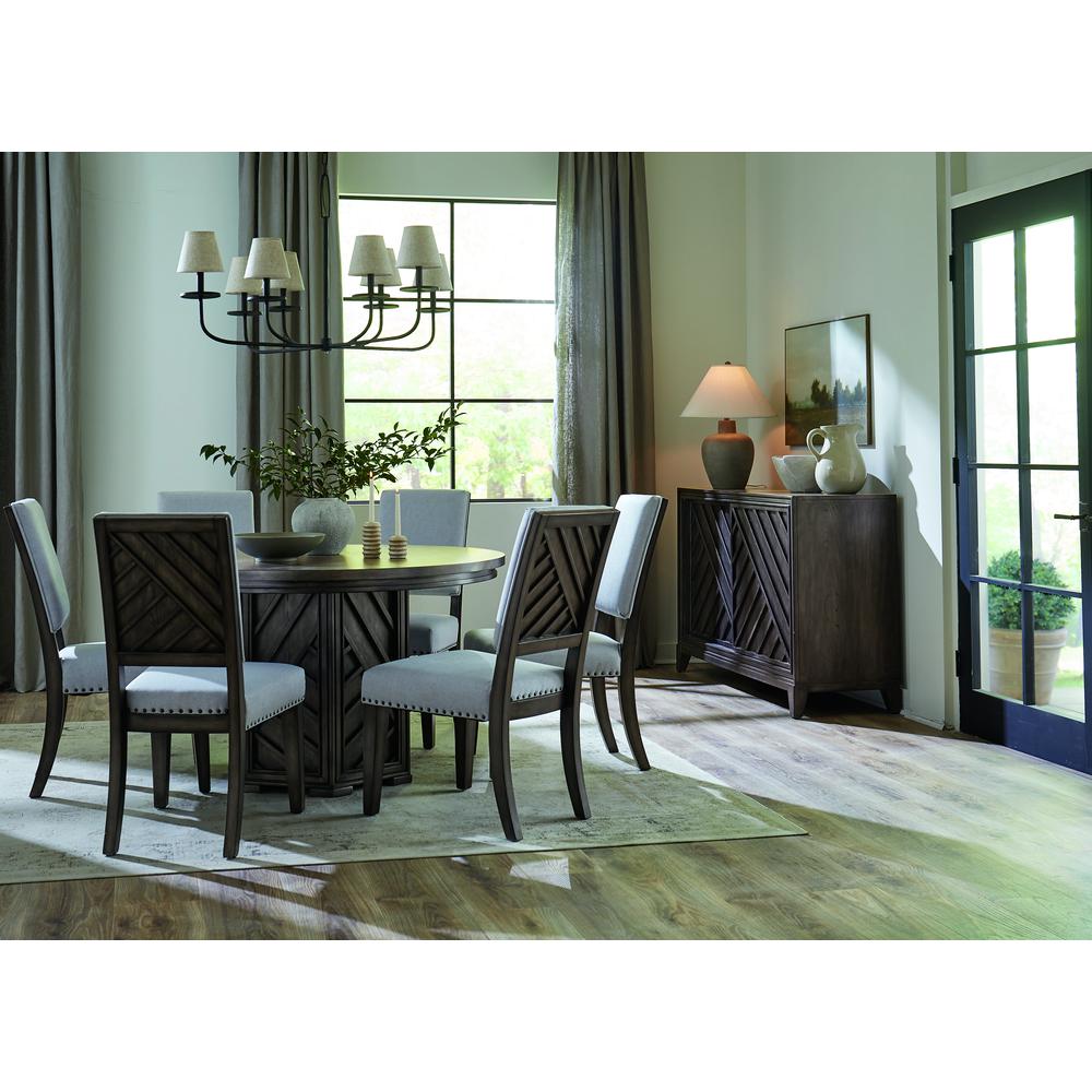 Lenox Upholstered Side Chair with Nail Head Trim