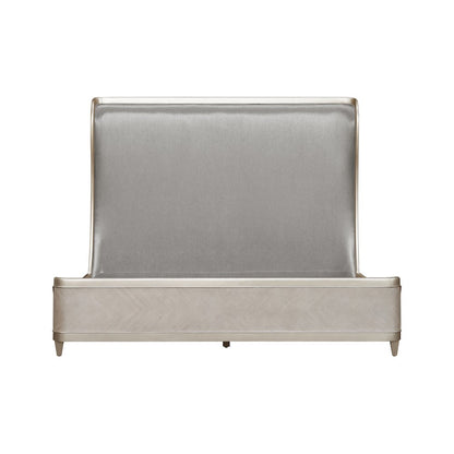 Zoey Upholstered King Shelter Bed