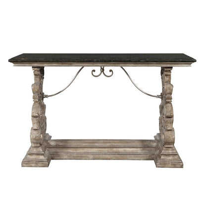 Marble Top Console Table