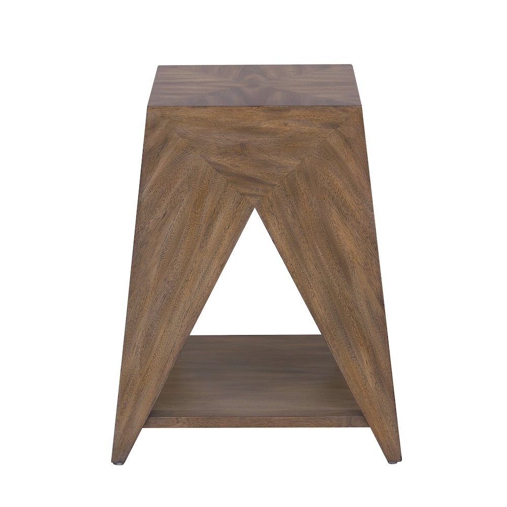 Geometric Shaped Accent Table