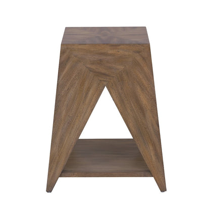 Geometric Shaped Accent Table