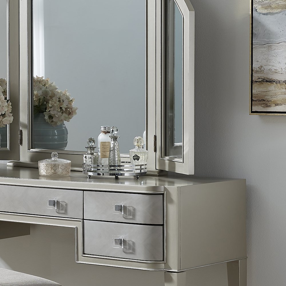 Zoey Vanity Tri-Fold Mirror