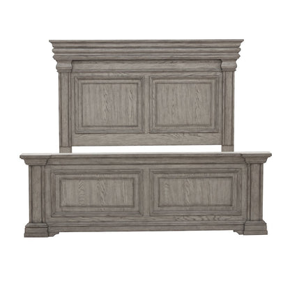 Madison Ridge King Panel Bed in Heritage Taupe