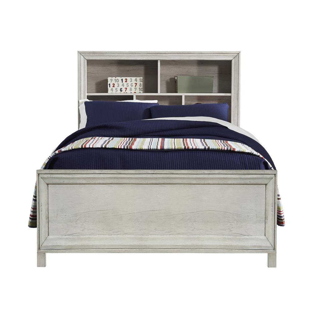 Riverwood Full Bed with Bookcase Headboard