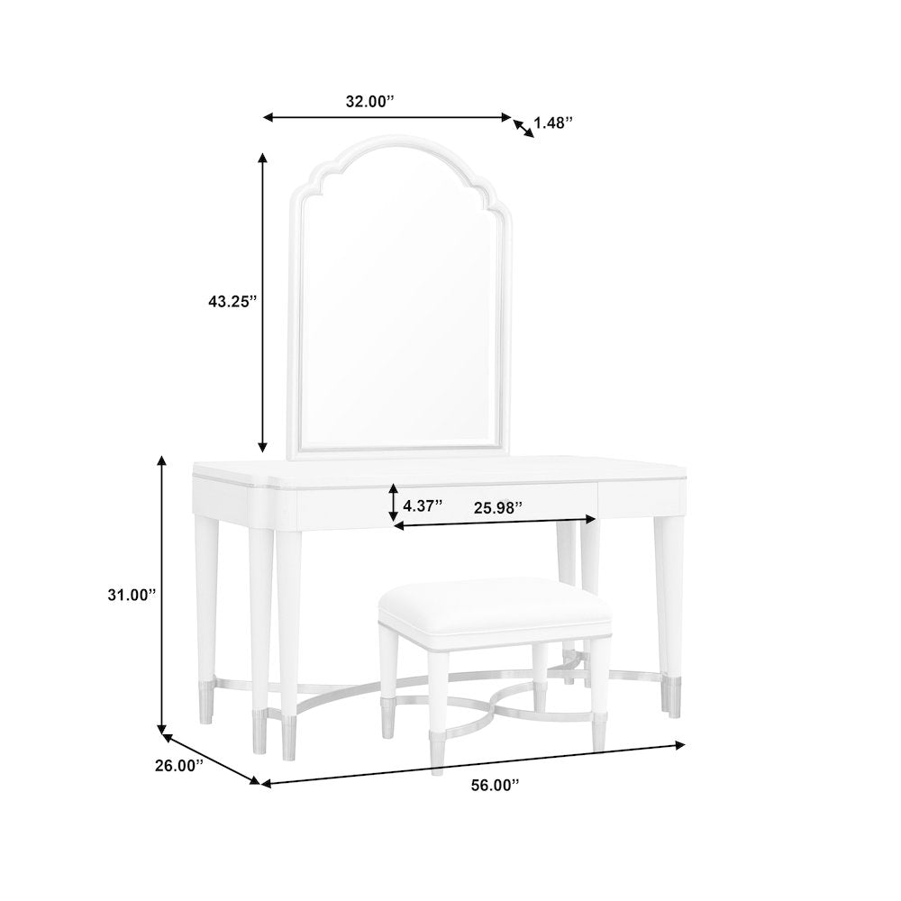 Grace Vanity with Storage Drawer