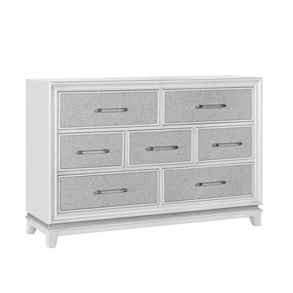 Starlight 7 Drawer Dresser with LED Lights