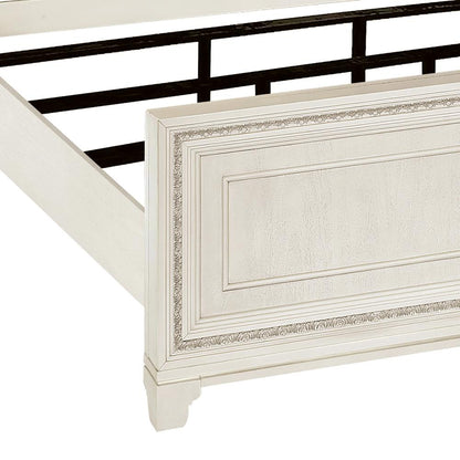 Orleans King Upholstered Panel Bed with LED Lights