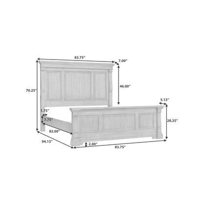 Lawson's Creek California King Panel Bed
