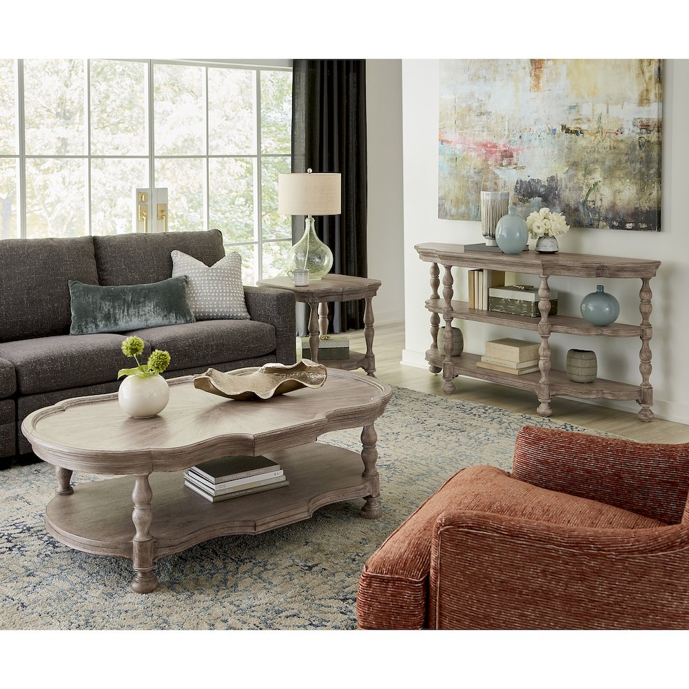 Higgins Street 2-Shelf Console Table
